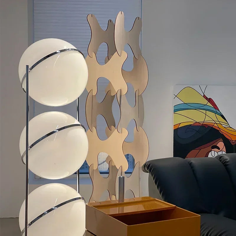 Modern Design LED Standing Floor Lamp For Living Room Hotel Bedroom Floor Lights Ball Bedside Floor Lamp Art Deco Standing Light