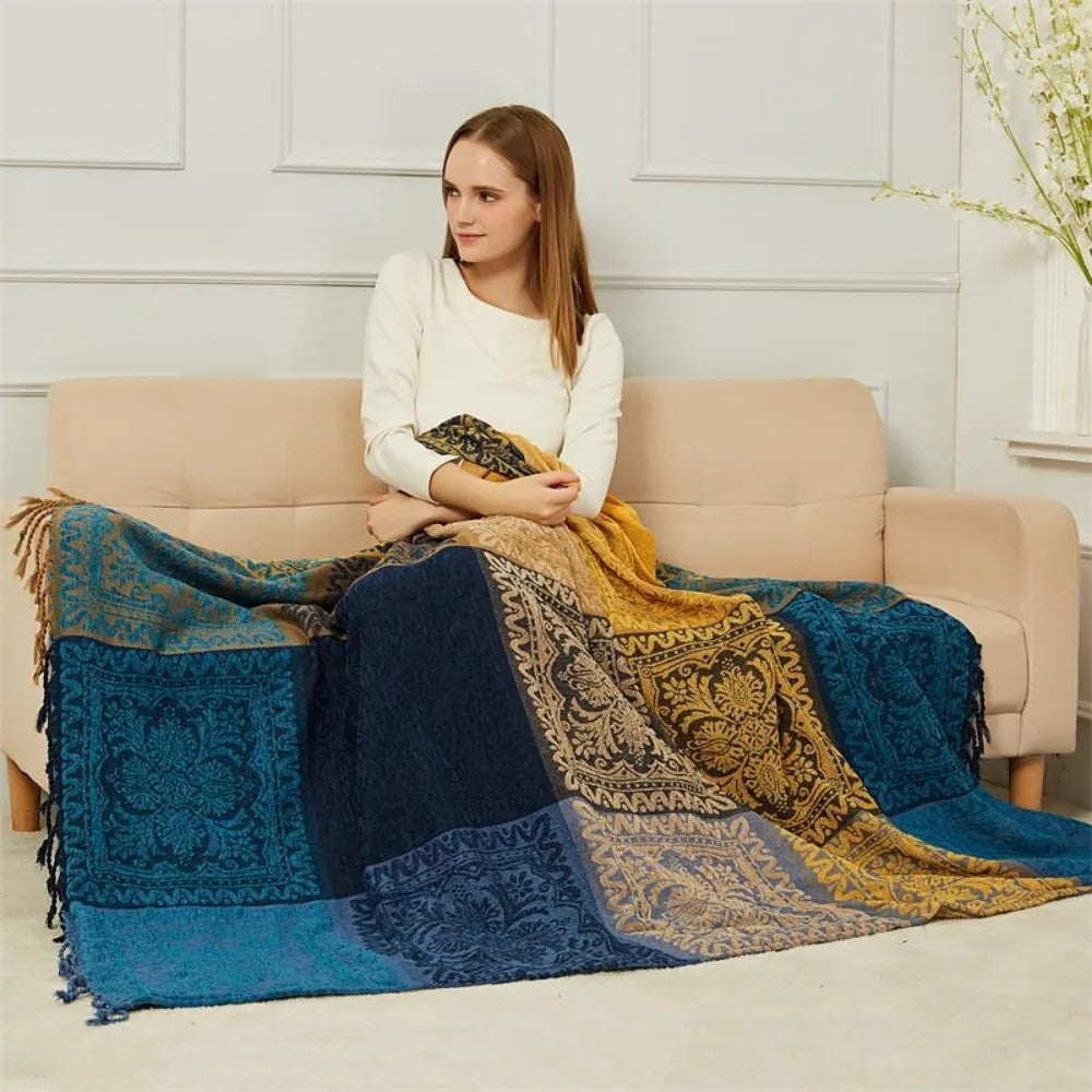 Boho Bohemian Throws Couvertures