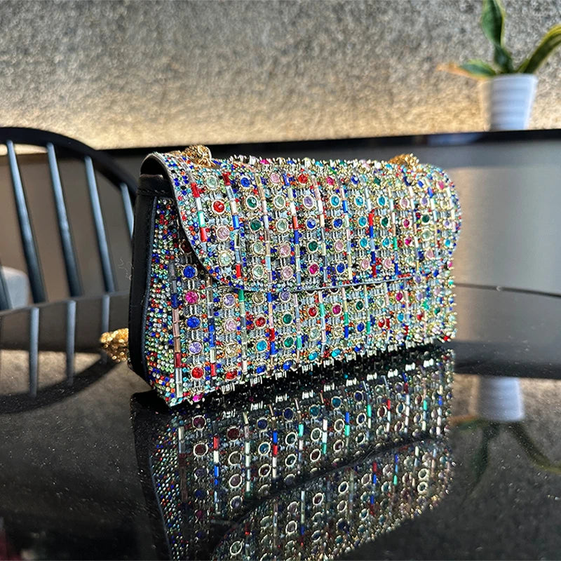 Borse designer di lusso jiomay borse di moda marca per donne eleganti e versatili borse di strass per feste