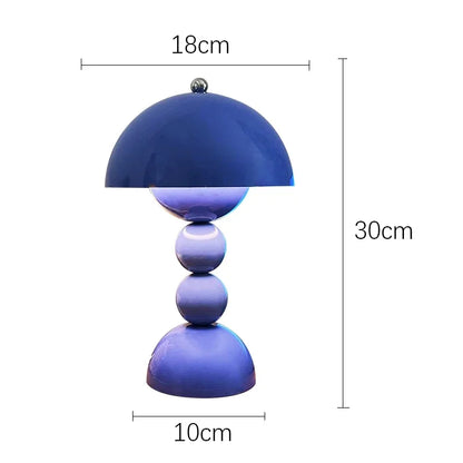 Nordic LED Table Lamp For Home Living Table Bedroom Bedside Room Interior White Dimmable Decoration LED Night Lamps Desk Light