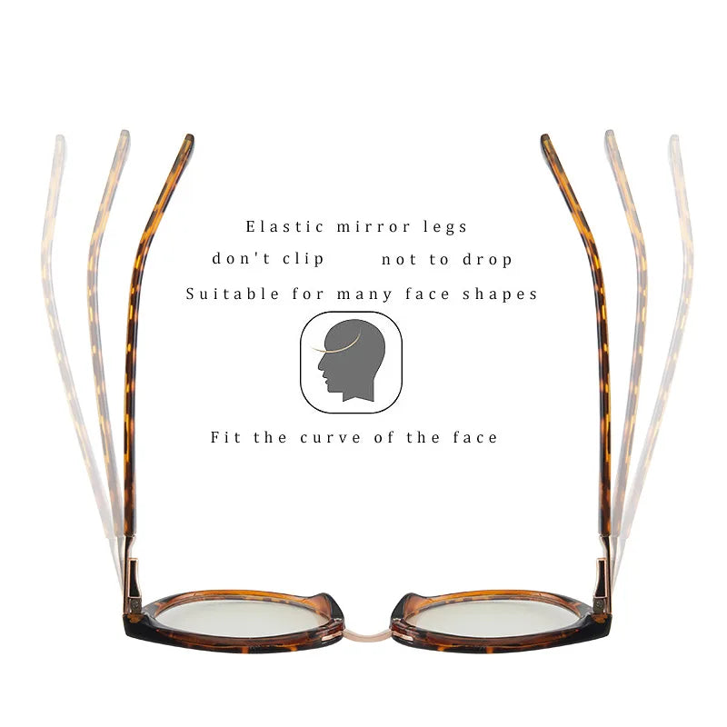 Firada Moda Eyewear Retro Cat EyeGlass 2023 Anti -Blue Light Optical Prescription Glasses Frame for Women 87003