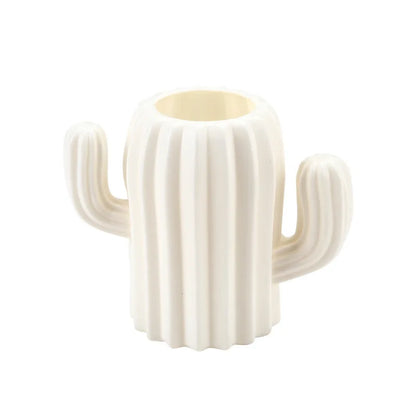 Morandi Plastic Vase Living Room Decoration Ornaments Modern Origami Plastic Vases for Flower Arrangements Home Decoration