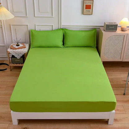 PETER KHANUN Bedding Shep Sheet Set Groved Polyester Bedt Cover de 12 polegadas com 2 polegadas de profundidade com 2 travesseiros