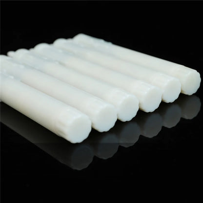 Pack de 7 pouces de 3 bougies décoratives à télécommande LED, bougies de mariage électronique sans flamme à batterie avec minuterie