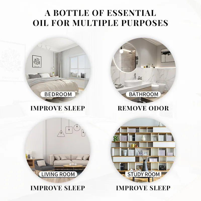10 ml duftolier Pure ufortyndet stærk lugt til DIY stearinlys sæbe Bath Home Hotel Diffuser Befugter Lys duftende olie