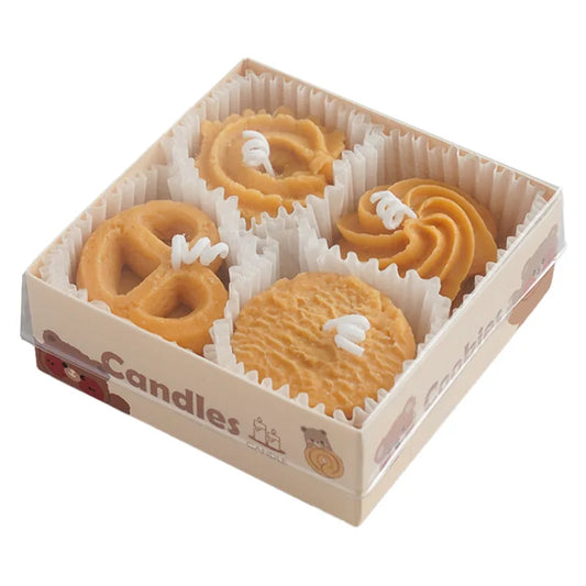 Velas de aromaterapia de galletas Aromaterapia de bricolaje de regalos hechos a mano Fragancia Cera de fragancia