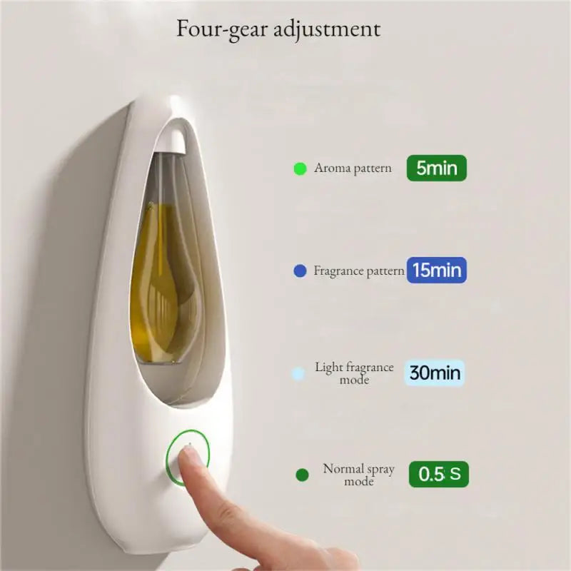 Diffusor wiederaufladbare Lufterfrischer Duft ätherische Öl Diffusor Home Living Schlafzimmer Toilettenduftduftbefestigungsbefeuchter