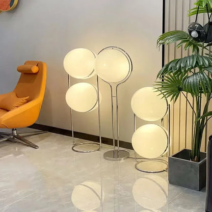 Modern Design LED Standing Floor Lamp For Living Room Hotel Bedroom Floor Lights Ball Bedside Floor Lamp Art Deco Standing Light