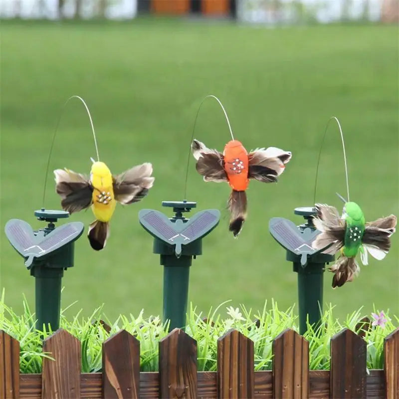 Birgin de papillon volant à énergie solaire décor de jardin de jardin de jardin de jardin