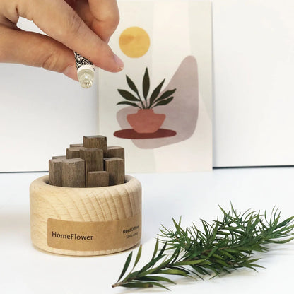 1pcs Difusser Home Fragrence No essencial Ail Wood Scent