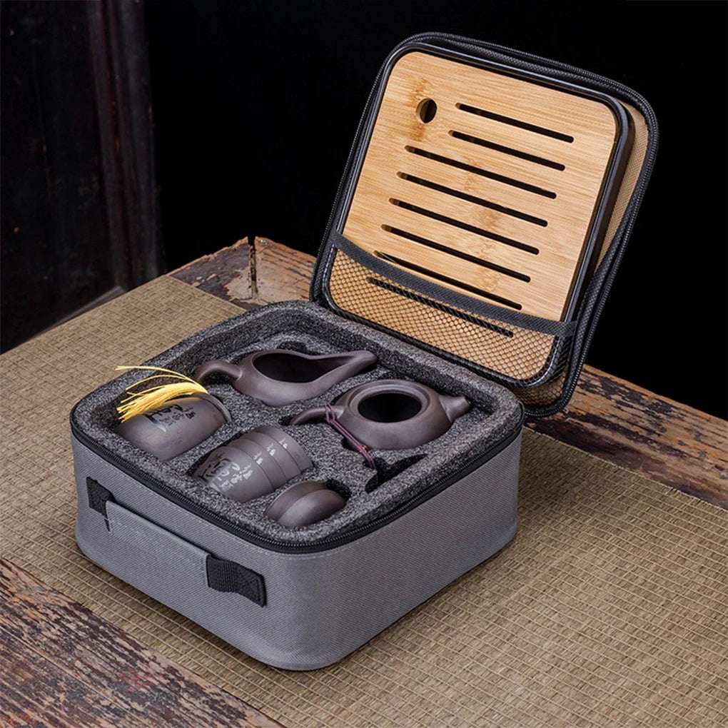 Exquisite Shape 360 Rotation Tea Maker and Infuser Porcelain Chinese Gongfu Tea Set Ceramic Tea Cup
