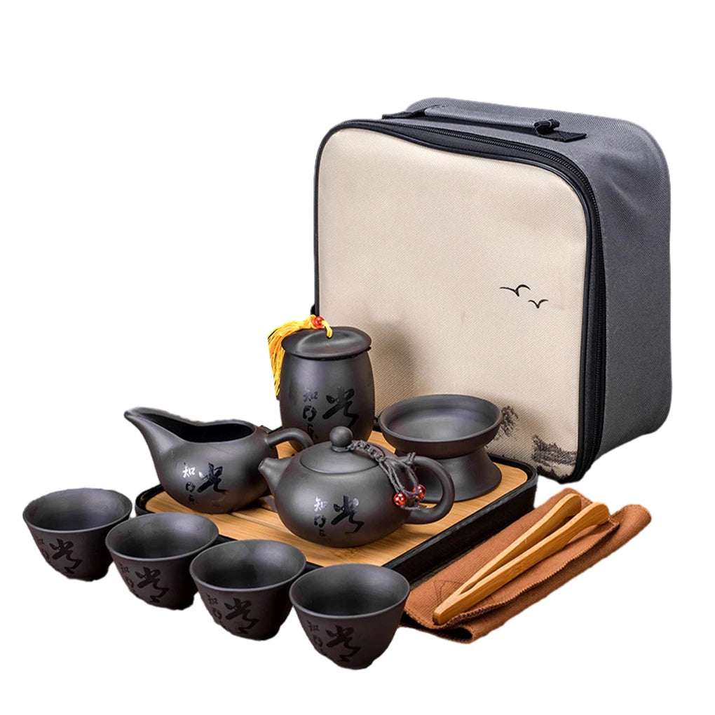 Exquisite Shape 360 Rotation Tea Maker and Infuser Porcelain Chinese Gongfu Tea Set Ceramic Tea Cup