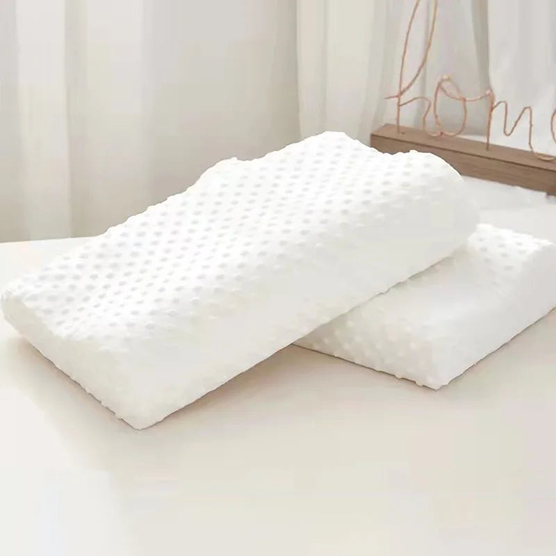 Oreiller à mémoire de mémoire en latex naturel pur