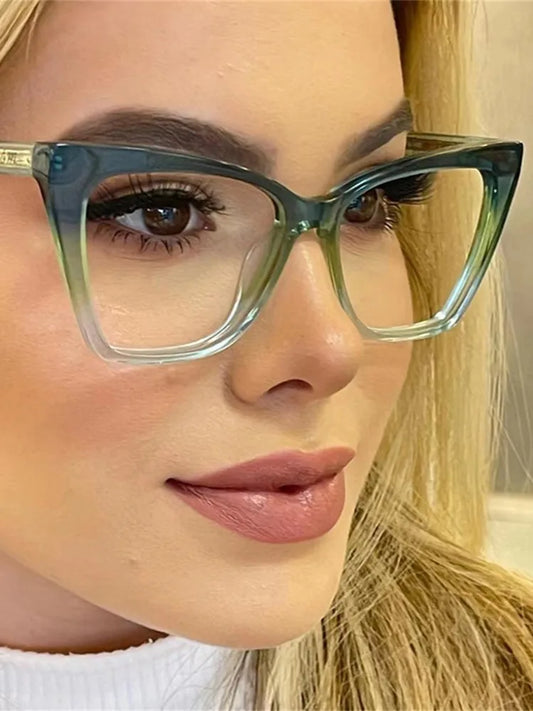 Modna TR90 Retro Cat Eye Anti-Blue Svijetle naočale Okviri Žene nove naočale ultra-lakih okvira