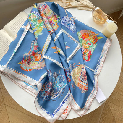 2023 Markë Air-Mez H ** Gratë luksoze Silk Twill Sam