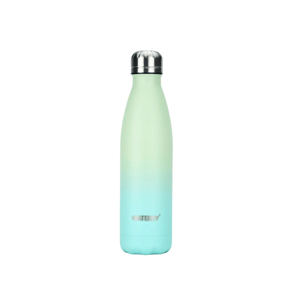 500ML Stainless Steel Thermos Mug Sports Water Bottle Cold and Hot Thermal Cups Vacuum Travel Tumbler Mug Thermal Bike Bottle