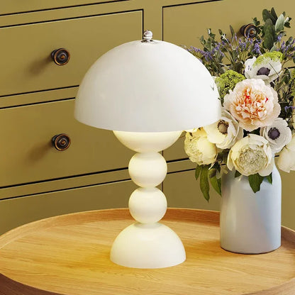 Nordic LED Table Lamp For Home Living Table Bedroom Bedside Room Interior White Dimmable Decoration LED Night Lamps Desk Light