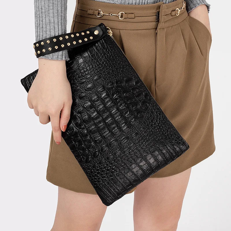 Mode luxe handtassen dames tas pu lederen koppeling dames avond envelop tas vrouwelijke dag koppels klutsen portemonnee draagbare polsbandas tas