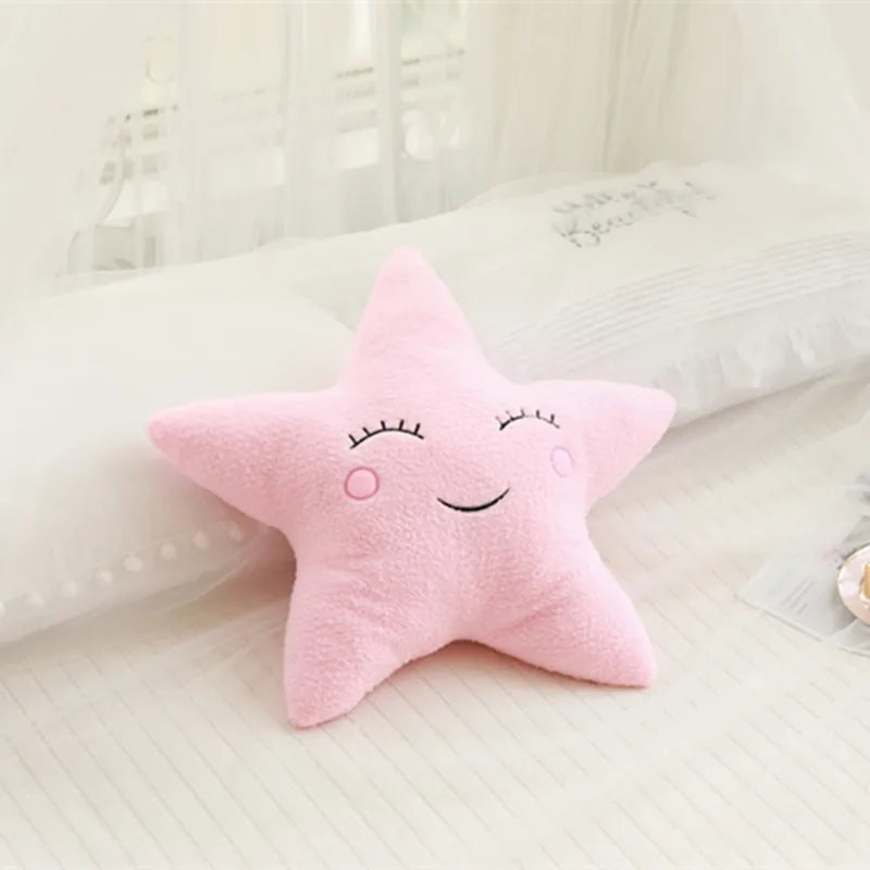 Home Schlafzimmer Kissen bequeme Sky -Serie Plüsch Spielzeugkissen Colum