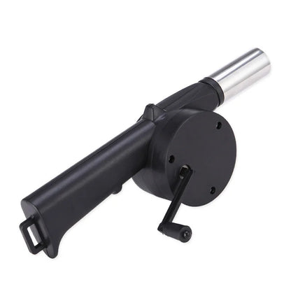 Hand betriebene Gebläse Hand BBQ Lüfter Outdoor Grillen Luftgebläse für Grillpicknick Handbuch Grill BBQ Lüfter Fire Bellows BBQ Tools
