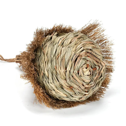 Hangable Natural Grass Bird Nest Bird's Nest Kooi Huis Vorm Gras Bird Huis Handgeweven Hangende Hummingbird House Lawn