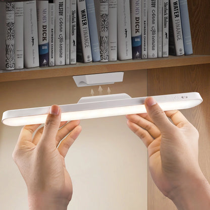 LED Desk Lamp Hanging Magnetic Stepless Dimming LED Night Light USB Rechargeable Bedroom Light Cabinet Closet Reading Night Lamp