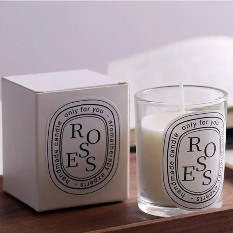 Romântico Fragrância Perfado transparente Romantil Luz de luz perfumada Velas aromáticas Vedas de convidado Velas de casamento Jar