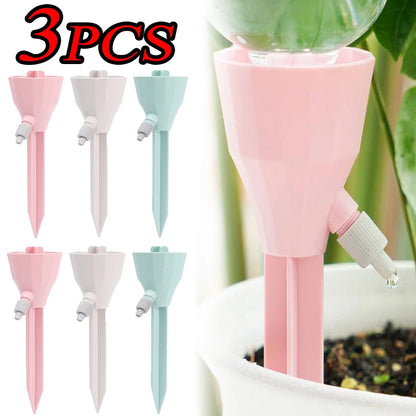 1/3pcs Kreativ selvvandende drypvandingsanordning Justerbar automatisk vandfoder til planter indendørs udendørs have gadgets