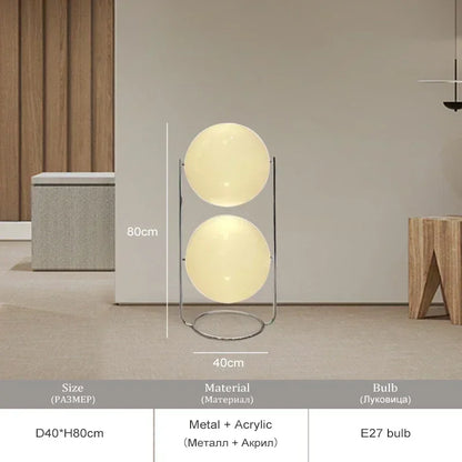 Modern Design LED Standing Floor Lamp For Living Room Hotel Bedroom Floor Lights Ball Bedside Floor Lamp Art Deco Standing Light