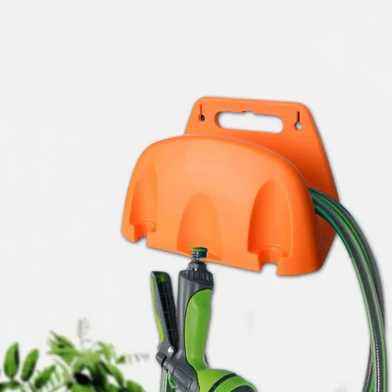 1 stk. Vægmonteret haven Irrigation Slange Rørbøjle Plaststativ Tød Vanding Slange Organizer Storager Holder Pipe Winding Frame