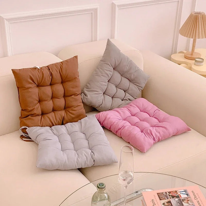 Chaise douce coussin du bureau à domicile canapé-siège coussins hanche coussin handren dossier lombaire coussinet de siège plaque de siège mat 40x40cm cojines 방석