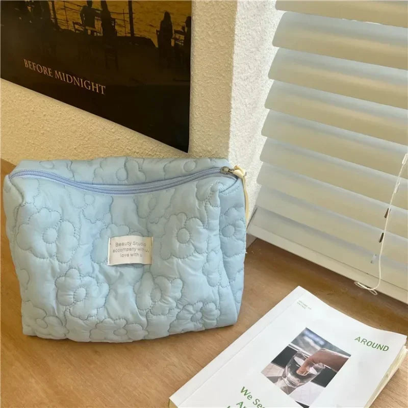 Model i ri i luleve gra kozmetikë për çanta kozmetikë Organizatorin kozmetik Kozmetik Bag çantën e udhëtimit për larje qese kozmetike qese kozmetike femra make up