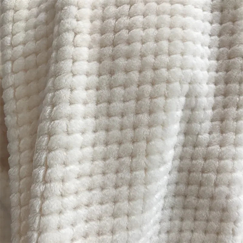 Vinterteppe king size home varm plaid dyne sengeteppe av sengetøy kaster teppe for sofa