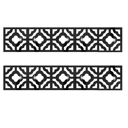5/10cm Acrylic Wall Mirror Sticker with Adhesive for Living Room Bedroom Edge Strip Corner Line Building Border Home Decor