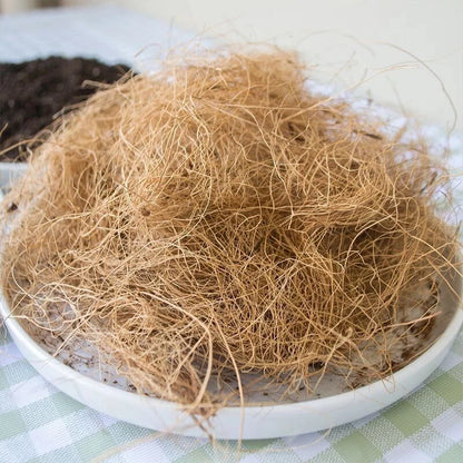 200g přírodní kokosové kokosové husk vlákno květináče Kryt řemesla pro odolnost proti hmyzu Protect Flower Půst.
