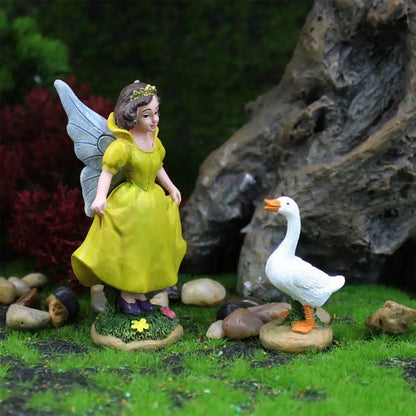 Hedgehog Rrëshirë artizanale Knickknacks Fairy Tale përralla Props Statuja e Kafshëve Shtëpi Multicolor Micro Peisazhi