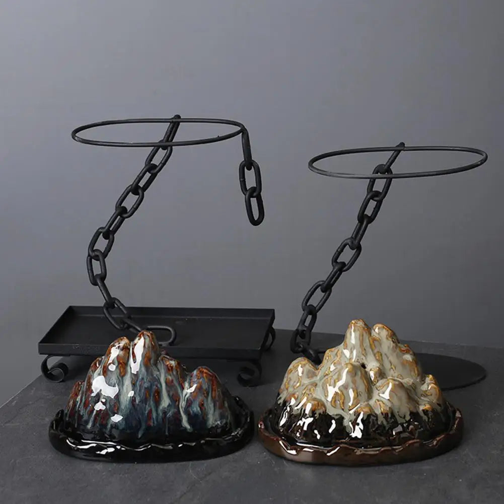 Sočna simulacija lonca simulacija rokera Željezna bonsai plantaža Ovjes za viseći tip cvijeća krug/kvadratni osnovni dekor