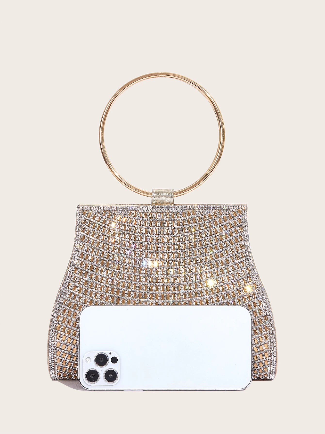 Demantur handtöskur rhinestones kvöldpokar brúðarstein