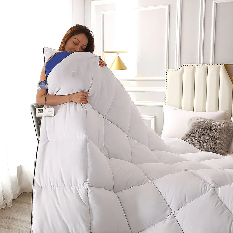 95% białej gęsi Down Spring Spring Autumn Quilt Growid Winter Winter Quilt Single Podwójne łóżko uścisku klimatyzator
