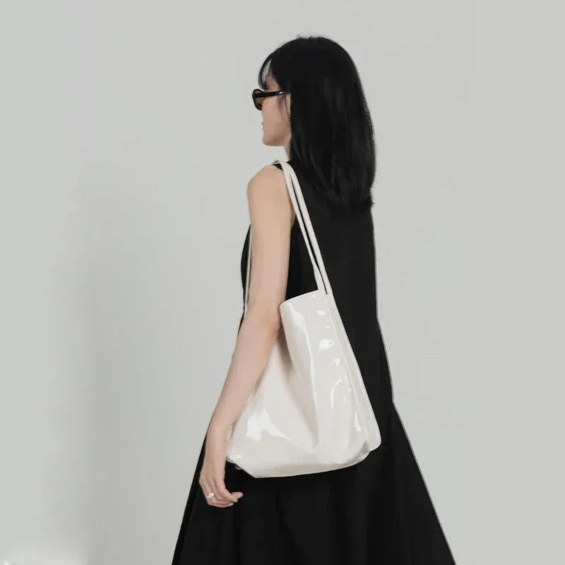 Fashion Patent Leather Femmes Sacs d'épalsine