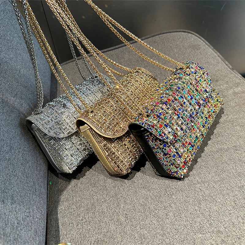 Borse designer di lusso jiomay borse di moda marca per donne eleganti e versatili borse di strass per feste