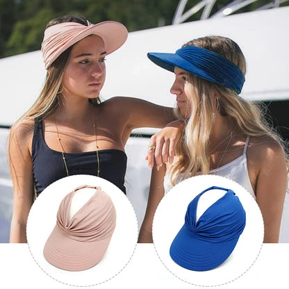 כובע גמיש למבוגרים לנשים כובע מגן אנטי- UV שופך קל לשאת כובעי נסיעות כובעי הגנה מפני שמש בקיץ