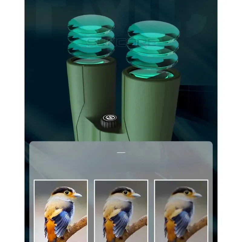10 × 42 SEAL BINOCULARS High-Definition Bright Nitrogen Fyldt vandtæt BAK4 PRISM