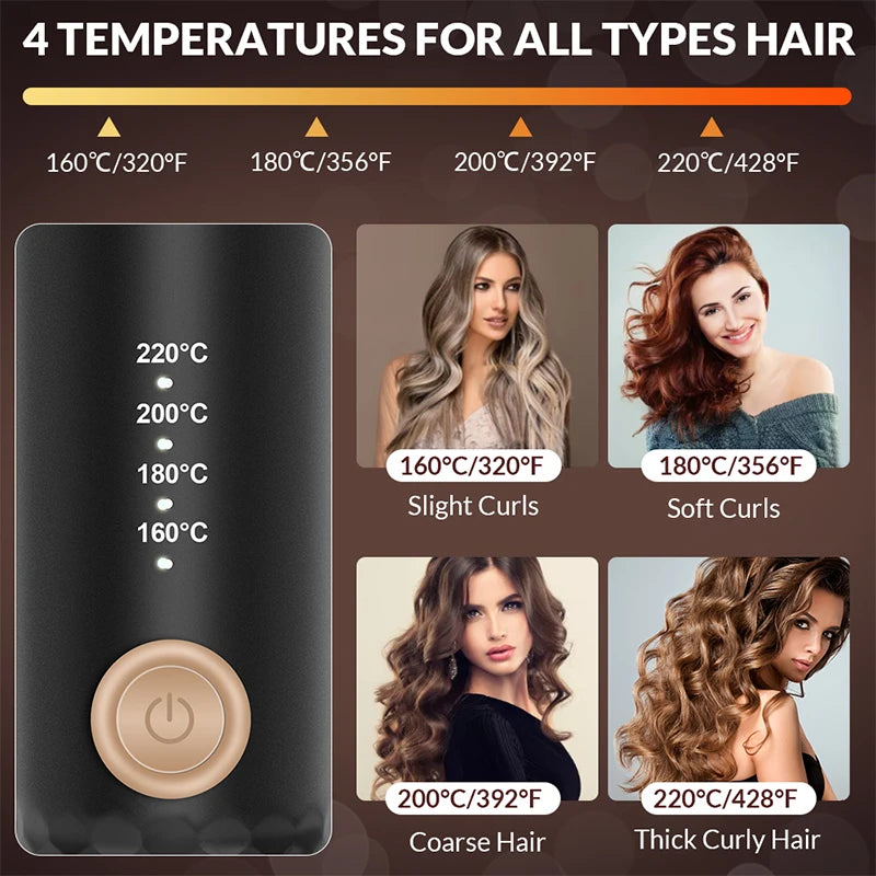 Automatikisht flokë curler automatik automatik i valës looper rrokullisje ferro me onde me onde mjetesh curl curl mjetin unazor rul elektrik kaçurrel hekuri