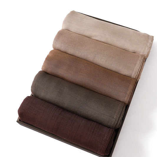 Muslimske hijabs for kvinner skjerf tynne vanlige sjal femme musulman myk viskose rayon headscarf islamsk turban pannebånd 200x85cm