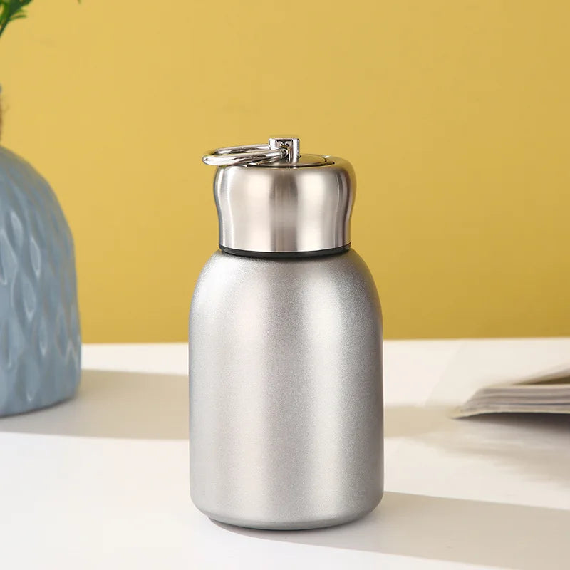 1pc 300ml Insulated Stainless Steel Travel Mug - Keeps Drinks Hot Or Cold for Hours - Perfect for Camping and Travel.