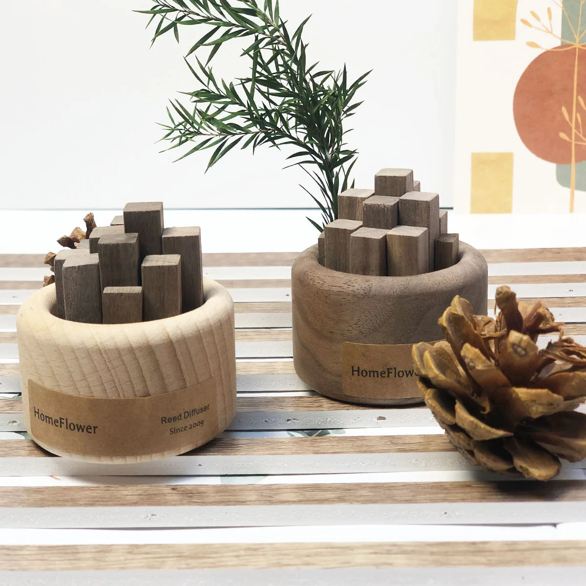 1pcs Difusser Home Fragrence No essencial Ail Wood Scent