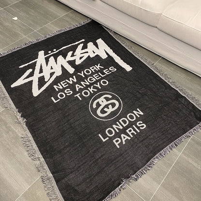 Premium Quality American Brand Street Trend Blanket for Sofa and Camping Bed Blankets & Throws Bedspread The Throw Picnic Home