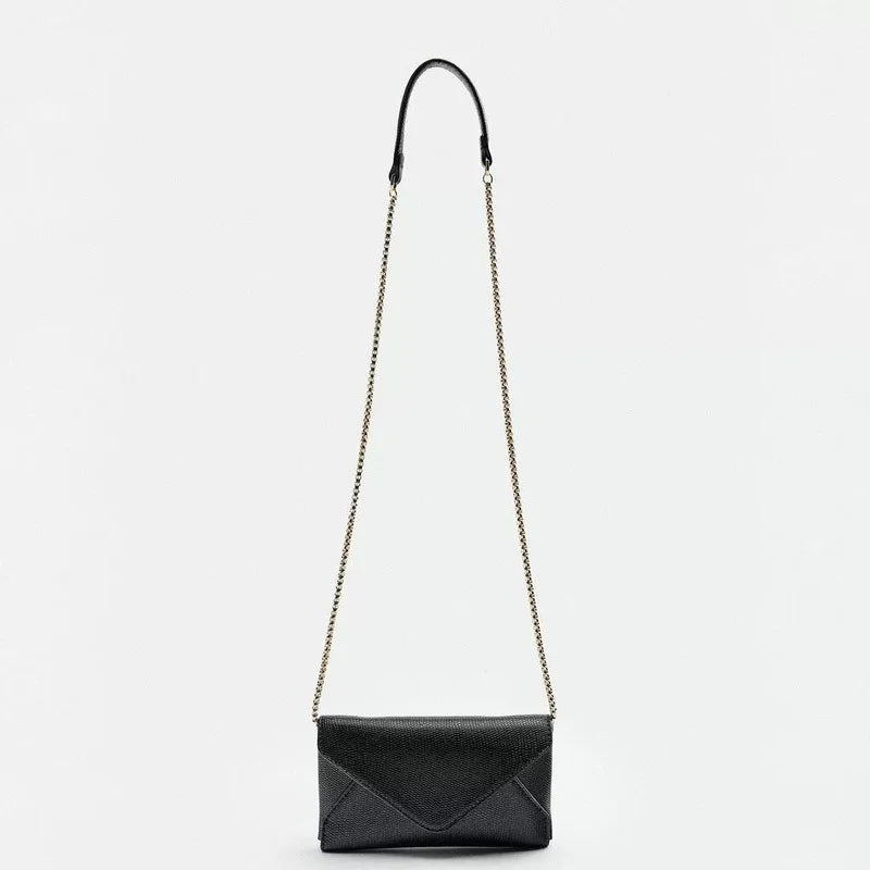 Diseño de lujo Bolso de noche para mujeres Día del día Día del embrague Bolso del bolso del embrague diario Bolsa de la cadena de oro de la cadena de oro