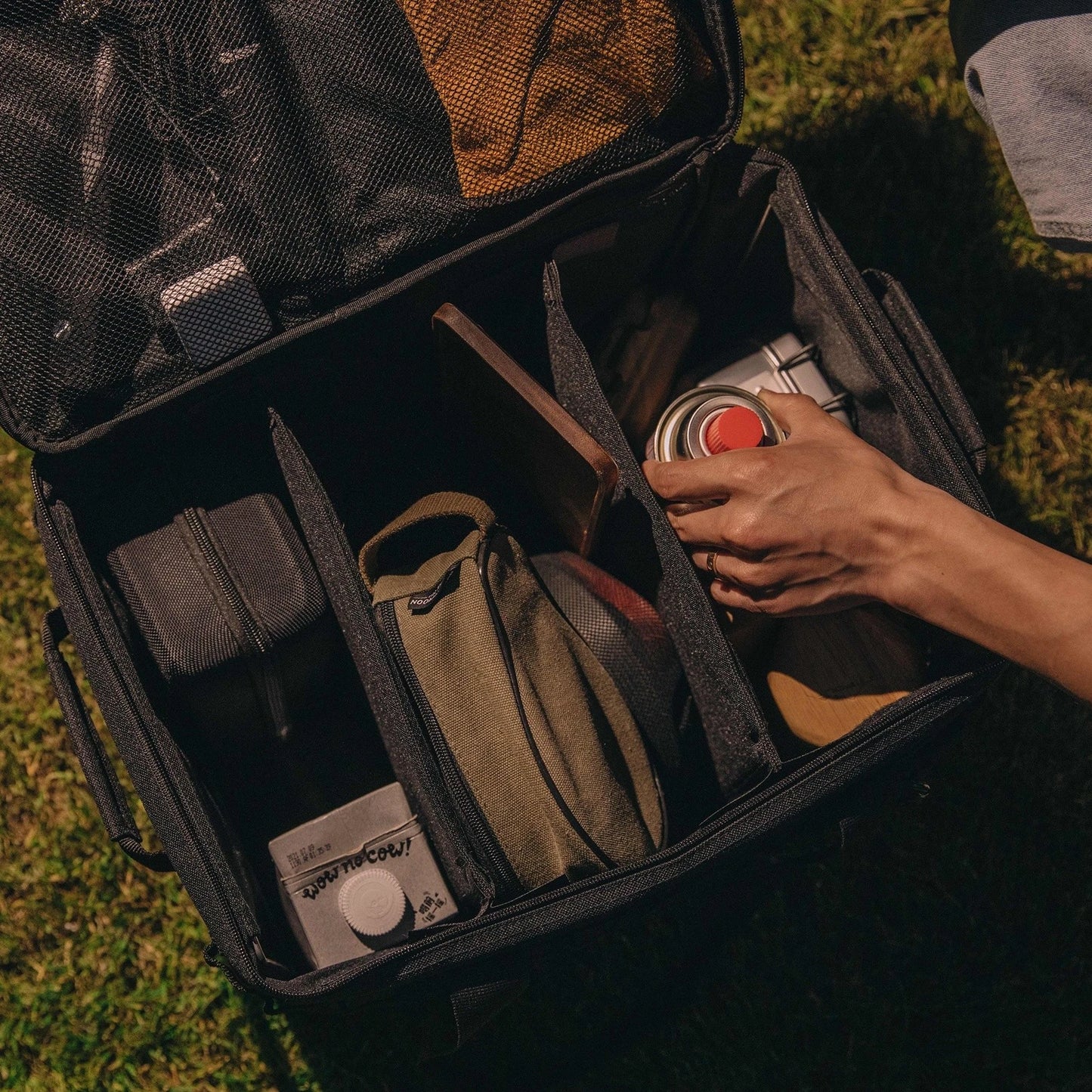Picnic në natyrë kampingu Picnic Tool Organizer Organizer Picnic Camping Camping Bagan